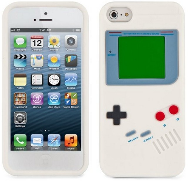 iPhone 5 5S 3D GAME Case (White)